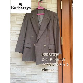 バーバリー(BURBERRY)の【希少】本日限定値下げ！！Burberrys 玉虫色　ダブルジャケット(テーラードジャケット)