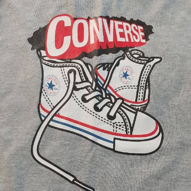 CONVERSE(コンバース)のCONVERSE コンバース　 長袖Tシャツ 長袖 ロンT　160サイズ　グレー キッズ/ベビー/マタニティのキッズ服男の子用(90cm~)(Tシャツ/カットソー)の商品写真