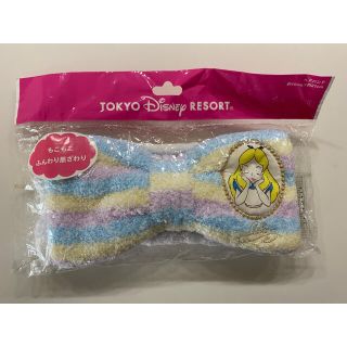 ディズニー(Disney)のディズニー　ヘアバンド　プリンセス　ヘアターバン　不思議の国のアリス　新品(ヘアバンド)