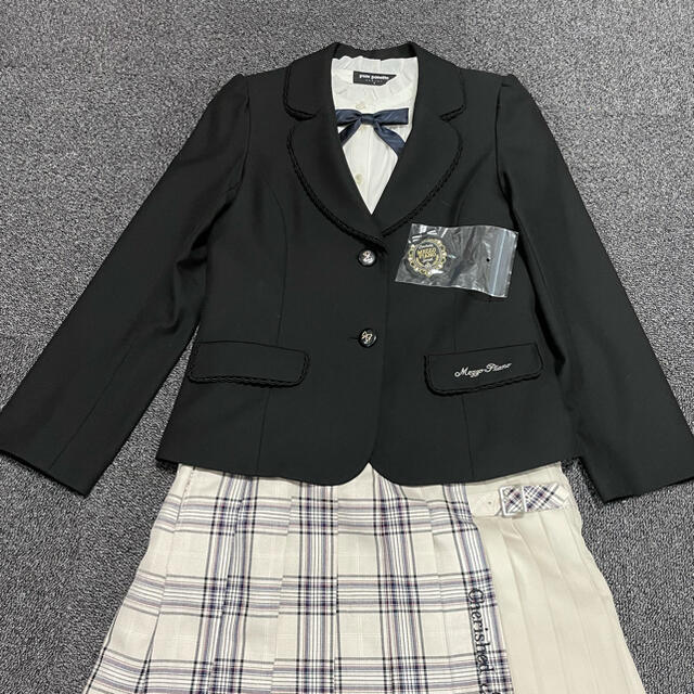 mezzo piano junior(メゾピアノジュニア)のmezzo pianoメゾピアノ卒服セットL160 キッズ/ベビー/マタニティのキッズ服女の子用(90cm~)(ドレス/フォーマル)の商品写真