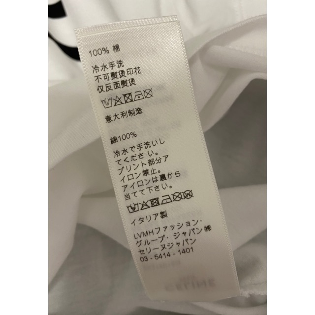 celine(セリーヌ)の☆mkm様専用☆セリーヌ☆正規品・新作・新品同様☆Tシャツ☆サイズ・XS☆ レディースのトップス(Tシャツ(半袖/袖なし))の商品写真