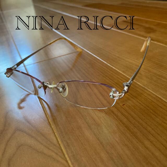 NINA RICCI(ニナリッチ)のNINARICCI中古メガネフレーム レディースのファッション小物(サングラス/メガネ)の商品写真