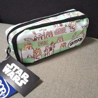 ディズニー(Disney)のSTAR WARS ペンケース イウォーク 新品 タグ付き(キャラクターグッズ)