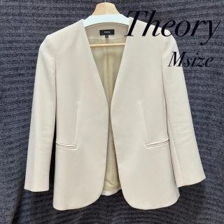 未使用級⭐️Theory テーラードジャケット　LANAI ラペルレス　近年タグTGSジャケットコレクション