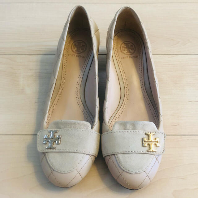 Tory Burch(トリーバーチ)のH&I様専用　トリーバーチキルティングパンプス　6M23㎝ レディースの靴/シューズ(ハイヒール/パンプス)の商品写真