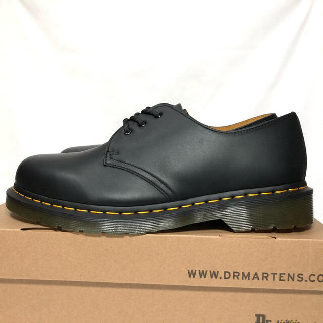 Dr.Martens(ドクターマーチン)の【新品】ドクターマーチン 3ホール NAPPA シューズ ブラック 28.0 メンズの靴/シューズ(ドレス/ビジネス)の商品写真