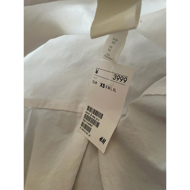 H&M(エイチアンドエム)のコットンシャツドレス レディースのワンピース(ひざ丈ワンピース)の商品写真