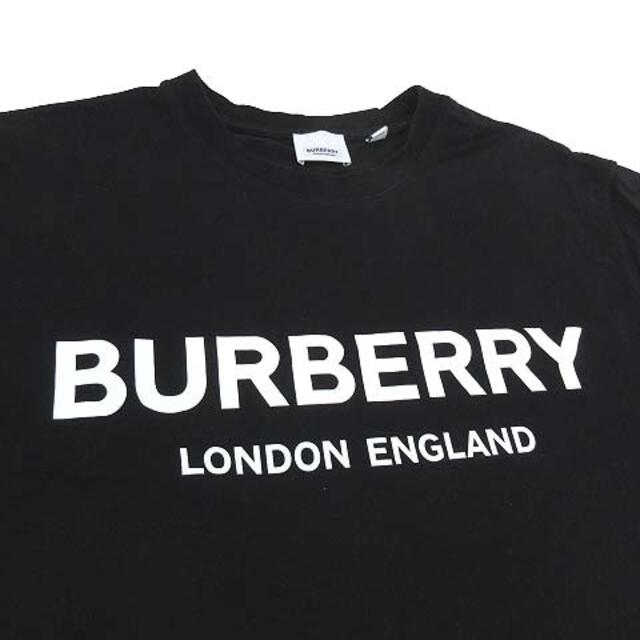 BURBERRY(バーバリー)のバーバリー 20SS Tシャツ ロゴプリント 半袖 国内正規 L ブラック メンズのトップス(Tシャツ/カットソー(半袖/袖なし))の商品写真