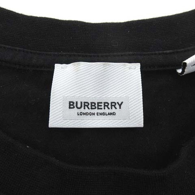 BURBERRY(バーバリー)のバーバリー 20SS Tシャツ ロゴプリント 半袖 国内正規 L ブラック メンズのトップス(Tシャツ/カットソー(半袖/袖なし))の商品写真