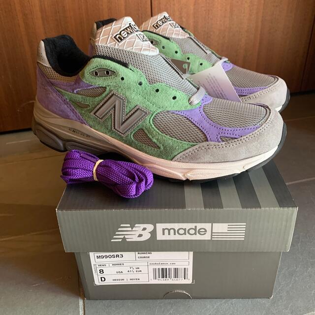 New Balance(ニューバランス)のnew balance M990SR3 stray rats 992 GR メンズの靴/シューズ(スニーカー)の商品写真