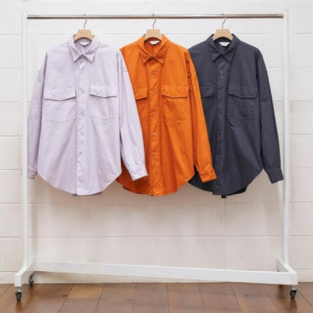 UNUSED(アンユーズド)のUNUSED OVER SIZED WORK SHIRT JACKET 0 レディースのトップス(シャツ/ブラウス(長袖/七分))の商品写真