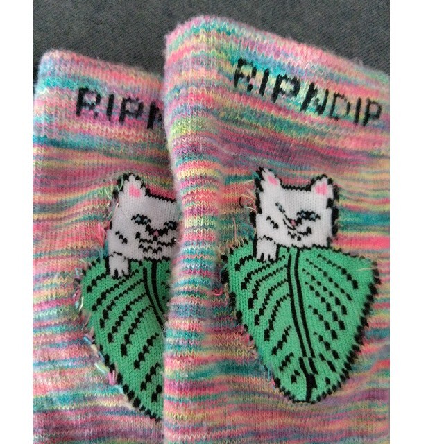 sakura様専用  RIPNDIP ソックス ２足セット 中古 メンズのレッグウェア(ソックス)の商品写真