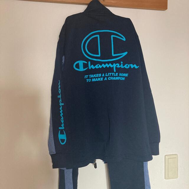 Champion(チャンピオン)のジャージ上下セット150cm スポーツ/アウトドアのサッカー/フットサル(ウェア)の商品写真