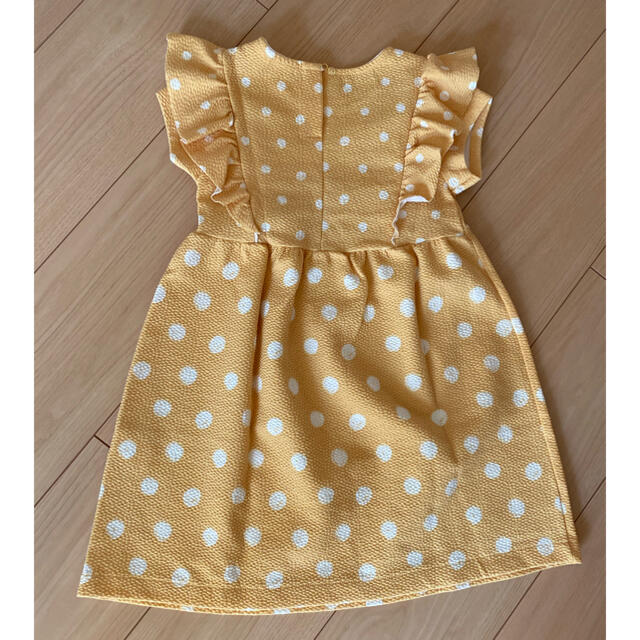 ZARA KIDS(ザラキッズ)のikuy様専門　ZARAkids ドットワンピース キッズ/ベビー/マタニティのキッズ服女の子用(90cm~)(ワンピース)の商品写真