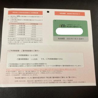 ミツコシ(三越)の三越伊勢丹　株主優待カード　93万1000円分(ショッピング)