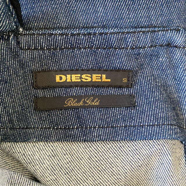 DIESEL(ディーゼル)のDIESEL BlackGold デニムベアワンピ レディースのワンピース(ひざ丈ワンピース)の商品写真