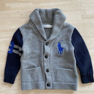 ラルフローレン(Ralph Lauren)のラルフローレン ニット　カーディガン　12M コットン(カーディガン/ボレロ)