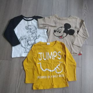 ザラキッズ(ZARA KIDS)のロンT　100cm　3着セット(Tシャツ/カットソー)