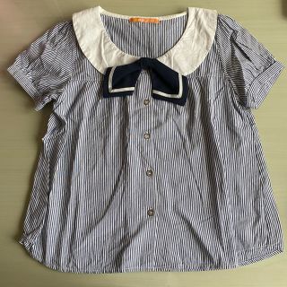 フィント(F i.n.t)の【F.i.n.t フィント】制服風ブラウス(シャツ/ブラウス(半袖/袖なし))