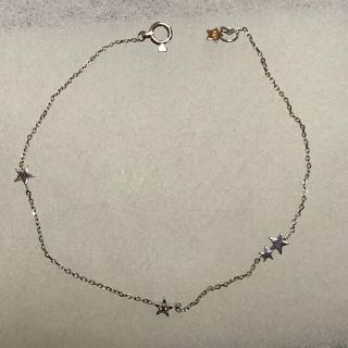 スタージュエリー(STAR JEWELRY)のスタージュエリー　10kホワイトゴールド　ブレスレット(ブレスレット/バングル)