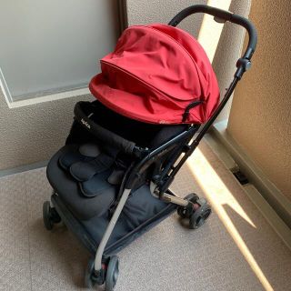 アップリカ(Aprica)のベビーカー　Aprica オプティア　RED(ベビーカー/バギー)