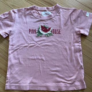 ピンクハウス(PINK HOUSE)のBABY PINK HOUSEスイカ柄Tシャツ いちご柄Tシャツ(Tシャツ/カットソー)