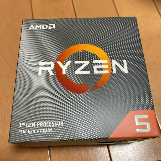 Ryzen 5 3600 クーラーなしPCパーツ