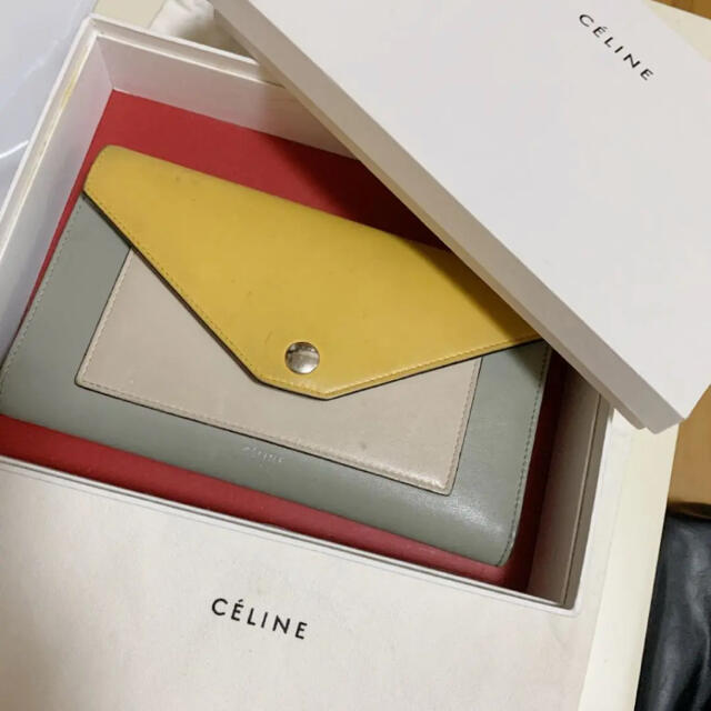 celine(セリーヌ)のセリーヌ　CELINE フィービー時代　長財布　巾着袋付き レディースのファッション小物(財布)の商品写真