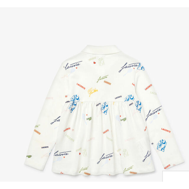 LACOSTE(ラコステ)のラコステ GIRLSポロシャツカラードレス キッズ/ベビー/マタニティのキッズ服女の子用(90cm~)(ワンピース)の商品写真