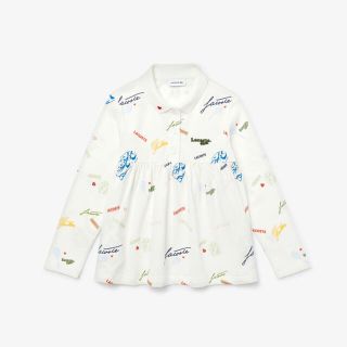 ラコステ(LACOSTE)のラコステ GIRLSポロシャツカラードレス(ワンピース)