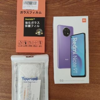 ソフトバンク(Softbank)のXiaomi Redmi Note 9T Nightfall black 送料込(スマートフォン本体)