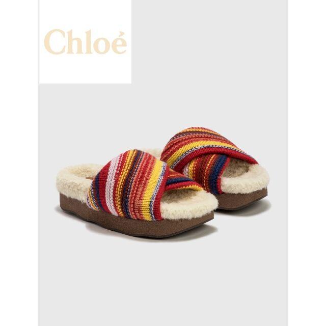 CHLOÉ ウェイビー フラット ミュール