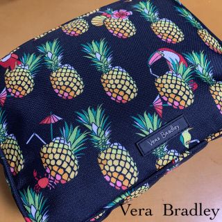 ヴェラブラッドリー(Vera Bradley)の新品　ヴェラブラッドリー　Lighten Up  コスメ　バック　パイナップル(ポーチ)