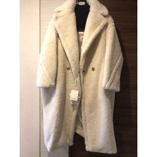 マックスマーラ(Max Mara)の【新品未使用タグ付き】マックスマーラXSテディコート(ロングコート)