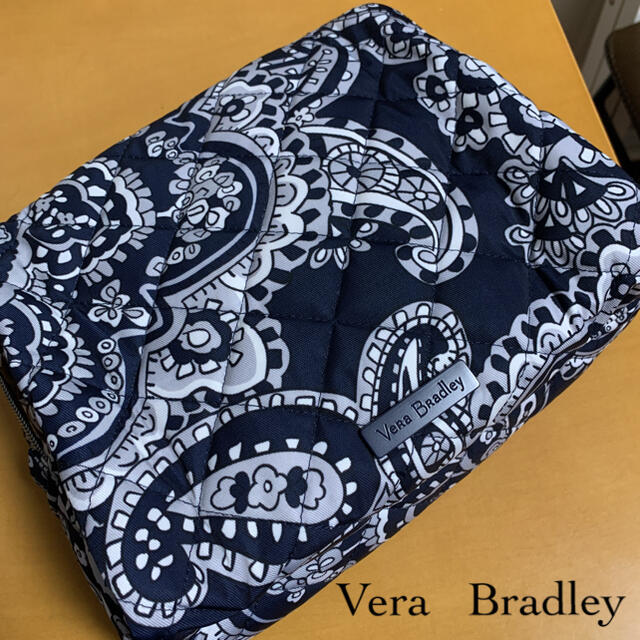 Vera Bradley(ヴェラブラッドリー)の新品　ヴェラブラッドリー　パフォーマンス　ツイル　ラージ　コスメ　バック レディースのファッション小物(ポーチ)の商品写真