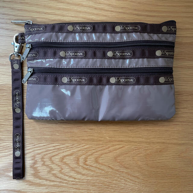 LeSportsac - レスポートサック ひとりっぷ 3Zipポーチ の通販 by ... ひとりっぷ✖️LeSportsac コラボ3zipポーチset ブラックパテント