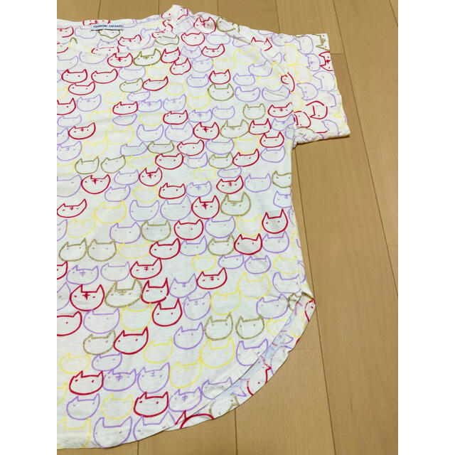 TSUMORI CHISATO(ツモリチサト)のツモリチサト/猫柄ゆるT レディースのトップス(Tシャツ(半袖/袖なし))の商品写真