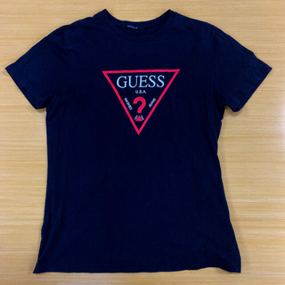 ゲス(GUESS)のguess Tシャツ　ブラック(Tシャツ/カットソー(半袖/袖なし))