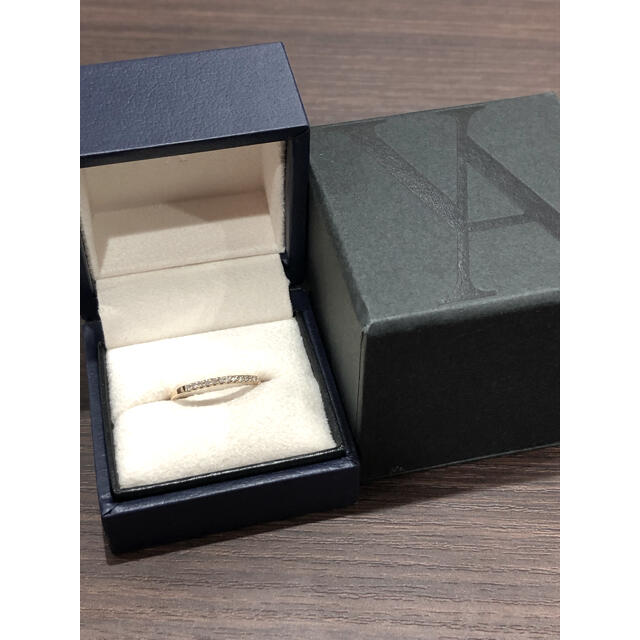 Vendome Aoyama(ヴァンドームアオヤマ)の♡ヴァンドーム青山 K18 リング メレダイヤ 0.10ct 箱付 レディースのアクセサリー(リング(指輪))の商品写真