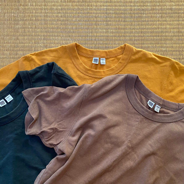 UNIQLO(ユニクロ)のUNIQLO U クルーネックTシャツ　3枚セット メンズのトップス(Tシャツ/カットソー(半袖/袖なし))の商品写真