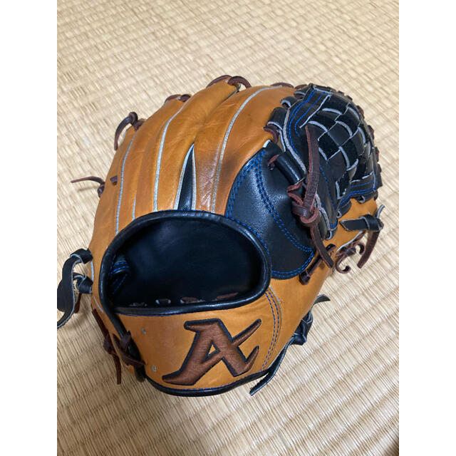 MIZUNO(ミズノ)のアトムズ ATOMS 硬式軟式兼用 限定モデル 内野 オールラウンド 美中古 スポーツ/アウトドアの野球(グローブ)の商品写真