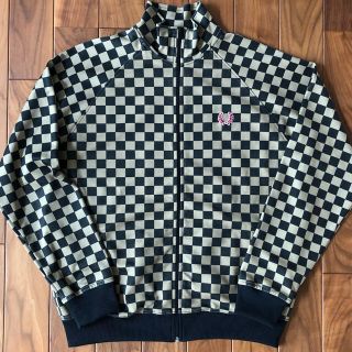 フレッドペリー(FRED PERRY)の【美品】フレッドペリー　ギンガムチェック　ジャージ　Ｌサイズ(ジャージ)