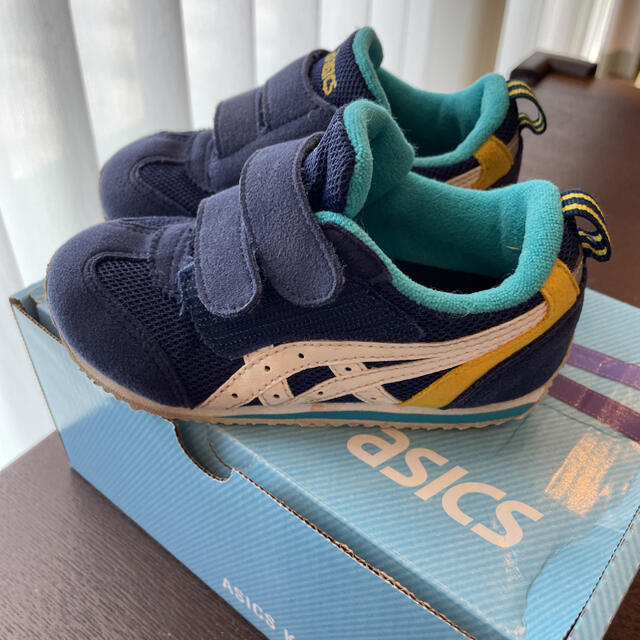 asics(アシックス)のasics IDAHO BABY3(15.0/ネイビーブルー) キッズ/ベビー/マタニティのキッズ靴/シューズ(15cm~)(スニーカー)の商品写真