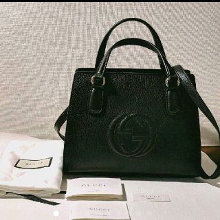 グッチ(Gucci)の☆専用☆美品☆GUCCI SOHO 3wayショルダー(ショルダーバッグ)