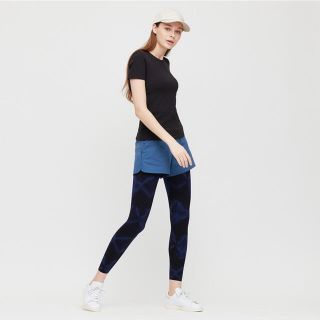 ユニクロ(UNIQLO)のエアリズムコットンリブブラTシャツ(Tシャツ(半袖/袖なし))