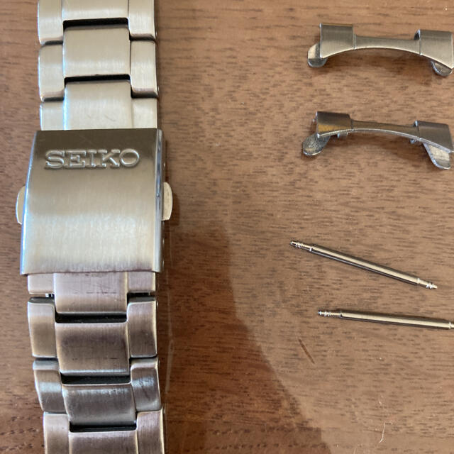 SEIKO(セイコー)のセイコー　純正　ブレスレット メンズの時計(金属ベルト)の商品写真