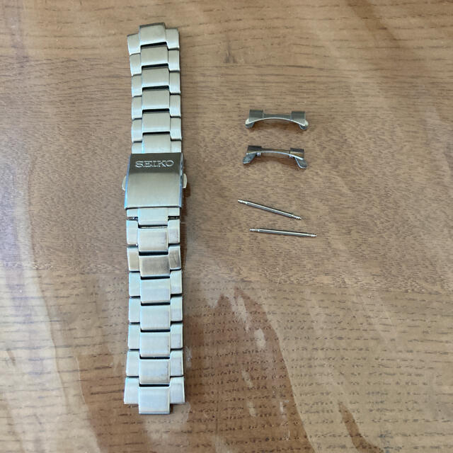 SEIKO(セイコー)のセイコー　純正　ブレスレット メンズの時計(金属ベルト)の商品写真