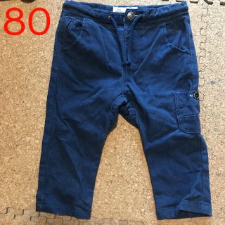 ザラ(ZARA)のZara Babyパンツ ズボン 紺色 80センチ(パンツ)