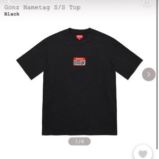 シュプリーム(Supreme)のシュプリーム Supreme Gonz Nametag S/S Top(Tシャツ/カットソー(半袖/袖なし))