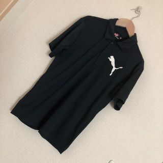 プーマ(PUMA)のプーマ  黒のポロシャツ(ポロシャツ)